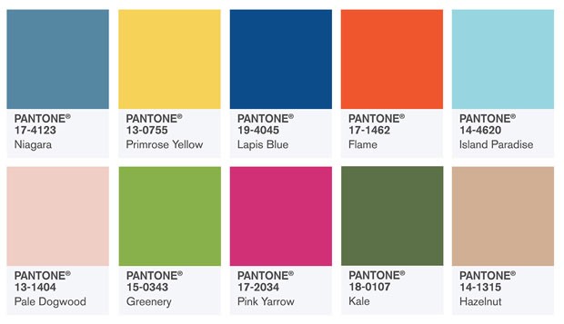 pantone color swatches fashion color report spring 2017