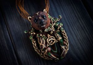 Magical jewelry and creatures from polymer clay and minerals 57f5ee323e2cd 700 678x479