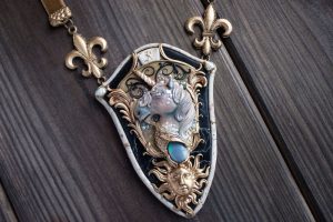 Magical jewelry and creatures from polymer clay and minerals 57f5ee3c4da95 700