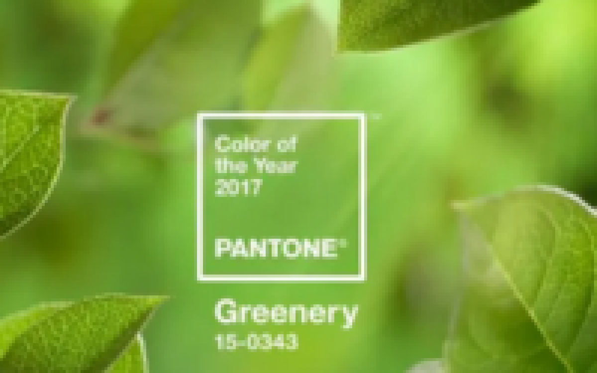 Pantone elege Greenery a cor de 2017